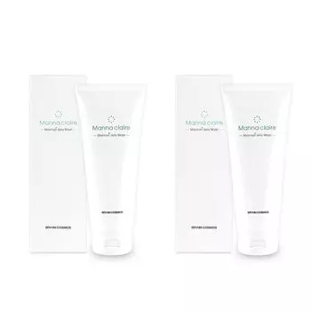 Manna claire Увлажняющий гель для лица Очищающее желе для пор Manna Jelly Scrub (Набор 2)