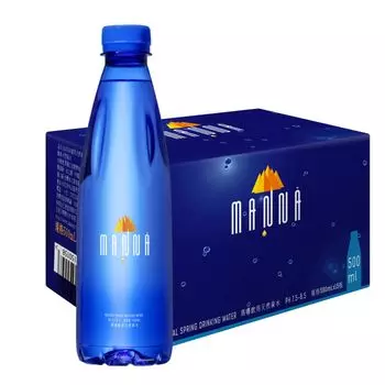 MANNA Water Натуральная минеральная вода 24 (Бутылки 500 мл)