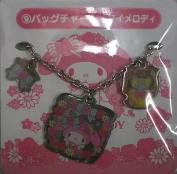 Mannaka Basde My Melody и Kiki Lala 40th Lottery Bag Charm My Melody Отдельный предмет Sanrio SANRIO &