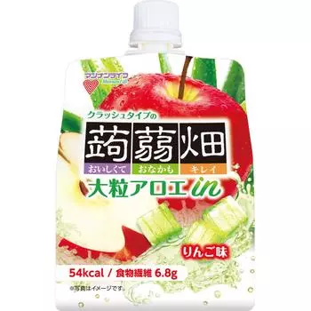 Mannan Life Вермишель с алоэ в измельченном яблоке конняку 150г Конняку Хатаке Желе Конняку Хатаке 1 set