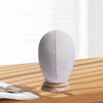 Mannequin Head Model Wig Hat Display Stand Holder Headphones Rack Hair for Salon L