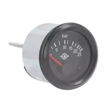 Манометр для измерения давления масла от 0 до 25 бар 52 мм светодиодная подсветка тестер давления масла в двигателе для автомобилей и судов