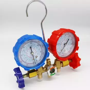 Манометр шланг для заправки хладагента инструмент для кондиционирования воздуха фтористый шланг инструмент для ремонта шланга для заправки хладагента