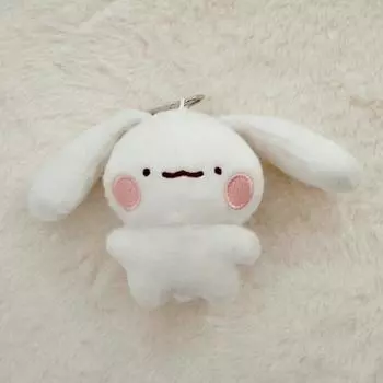 Мансангли Кролики Абунги Кукла с плоским брелоком - популярная фраза в Корее. Abungi flat keyring doll