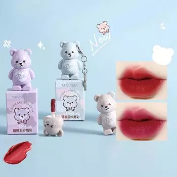 MANSLY Блеск для губ, стойкая помада для губ, матовая, невыцветающая помада для губ