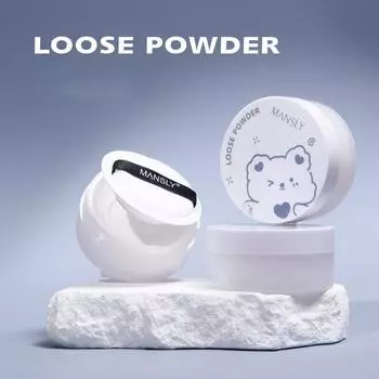 MANSLY Lovely Air Powder, легкий и дышащий консилер, контролирует жирность, против пота, нелегко смывается макияж, фиксирующая рассыпчатая пудра для макияжа
