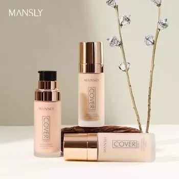 MANSLY Стойкая шелковистая консилерная основа, питающая кожу, натуральный несмываемый макияж BB-крем