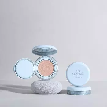 MANSLY - стойкая воздушная основа на водной основе - легкая, дышащая, естественно осветляющая, увлажняющая и питательная жидкая основа