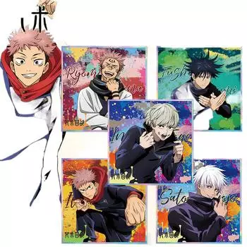 Mantra Wood Battle 601 серия лазерная цветная бумага очень большой размер 16*16 см аниме периферийные устройства оптом 601.