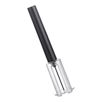 Manual Air Pressure Red Wine Bottle Opener Beer Lid Opener Corkscrew Corks Out Tool Air Pump Wine Bottle Opener чёрный