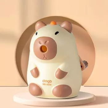 Manual Capybara Pencil Cutter Hand Crank Pencil Cutting Tools Rewards Gift