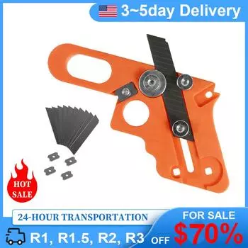Manual Edge Banding Trimmer Veneer Edge Cutter Tool Woodworking Chamfer Plane Wood Chamfering Fillet Scraper Board Deburring 180x94MM