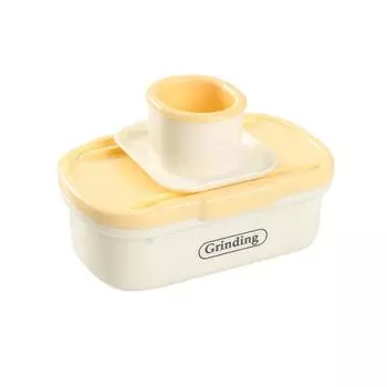 Manual Garlic Grinder with Hand Guard Garlic Smasher Baby Complementary Food
