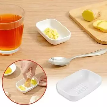 Manual Garlic Masher Rectangle Ginger Grater Tool Kitchen Tools Ginger Grinder Complementary Food Ginger Grinder