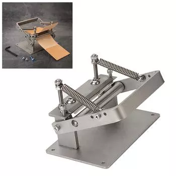 Manual Leather Splitter Paring Peeling Machine Skiver Leathercraft Tool
