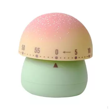 Ручной таймер для домашней кухни зелёный