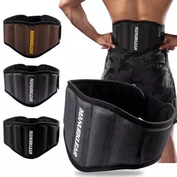 MANUEKLEAR Training Lifting Power Muscle Weight Training Barbell Weight Supporter Доступно в 4 размерах: пояс, пояс, пояс, тренировка, пояс, приседание,