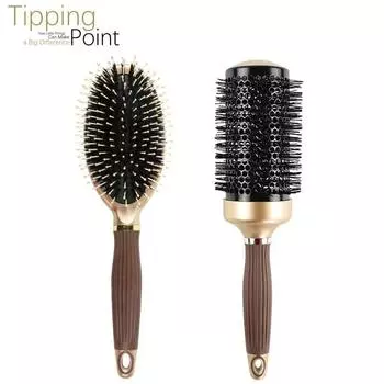 Manufacturer s Direct Sales of Popular Ceramic Aluminum Tube Curly Hair Comb Design Comb Nylon Comb Air Cushion Airbag Hair Salo