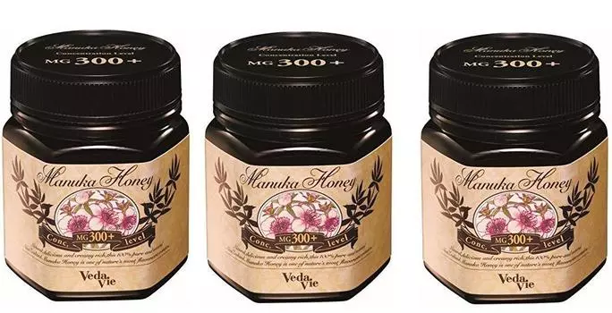 Manuka Honey Vedavi 250g New Zealand x3 set MG300+