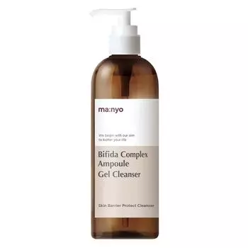 Manyo Factory Bifida Ampoule Слабокислотная очищающая гель-пенка, 400 мл, 1 шт.