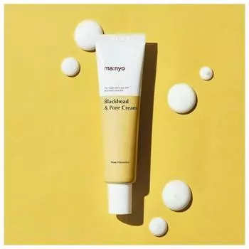 Manyo Factory Blackhead & Pore Cream 30 мл, Закупоривает поры, Успокаивающий, Корейская косметика, Kbeauty, образец