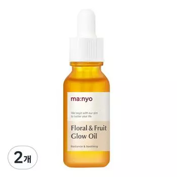 Manyo Factory Floral & Fruit Glow Oil, 2 units, 20ml