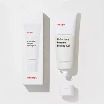 Manyo Factory Galactomy Enzyme Peeling Gel 75ml, Уход за порами, Чувствительная кожа, Увлажнение, Корейская косметика, Kbeauty, образец