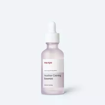 Manyo Factory Heather Calming Essence 50 мл, веганская, успокаивающая, увлажняющая, корейская косметика, Kbeauty, образец