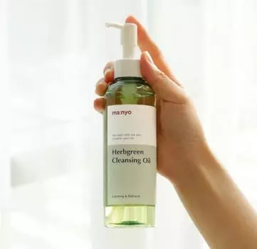 [Manyo Factory] Herb Green Cleansing Oil 200ml - Очищающее масло Herb Green Cleansing Oil
