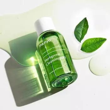 Manyo Factory Herb Green Cleansing Oil 55 мл, очищение от Кореи