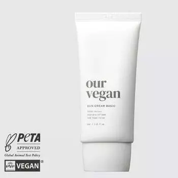 Manyo Factory Наш веганский базовый ежедневный солнцезащитный крем 50 мл (SPF50 +) 1 PCS