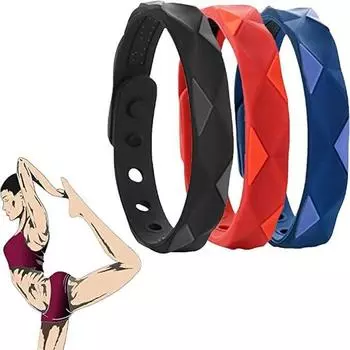 Манжеты из силикагеля, ювелирные изделия, резиновый браслет, антистатический браслет, водонепроницаемый силиконовый браслет чёрный