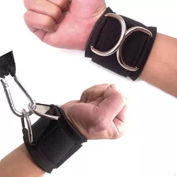 Манжеты на запястья Поддержка Аксессуары для тросового тренажера для мужчин женщин Удобные регулируемые ремни