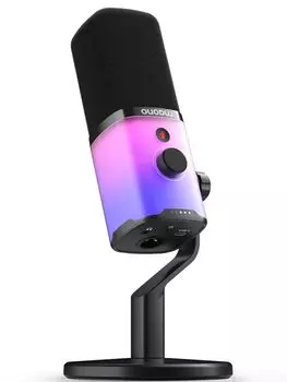 MAONO Динамический игровой шумоподавляющий однонаправленный выход RGB для наушников Touch Mute Идеально подходит для игрового голосового повествования в прямом эфире Микрофон PD100X,