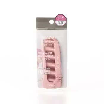 MAPEPE Compact Pocket Comb MAPEPE Macaron Pink