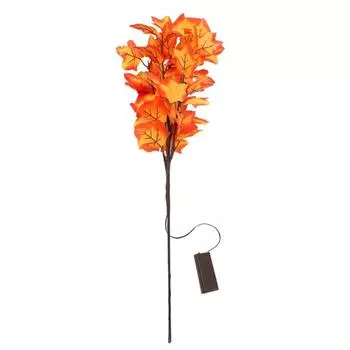 Maple Leaf Decorative Lights, With Lights That Glow, Battery-powered Artificial Maple Leaf Branch Lights, Tabletop Decorative Lights, Suitable For One Size