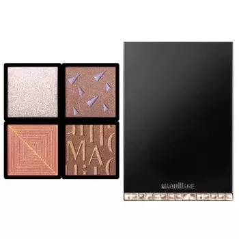 Maquillage Customized Eye Color Assortment 03 Peach Assortment Limited Kit Customized Eye Shadow Powder Limited Set Eye Make Recommended Set Gloss