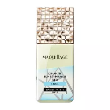 Maquillage Dragmatic Skin Sensor Base NEO Cool Mint Makeup Base Тонкий цитрусово-цветочный аромат мяты скрывает покраснения кожи для тела 25 мл