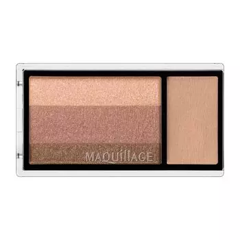 Maquillage Dramatic Eye Color BR343 Almond Galette Eye Shadow Customized Grade Nose Shadow Eyebrow Body (много) 2.5g