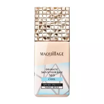 Maquillage Dramatic Skin Sensor Base NEO Cool Nudie Beige Основа под макияж Тонкий аромат цитрусовых цветов Nudie Beige Ощущение естественной и яркой кожи Размер корпуса