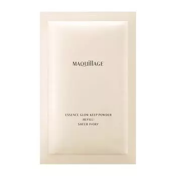 Maquillage Essence Glow Keep Sheer Ivory 8g Face Powder Loose Powder Translucent Makeup Shiseido Powder, (Refill) Fragrance-Free Shiny,