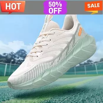 Marathon Air Cushion Мужские спортивные кроссовки для бега Повседневные дышащие легкие женские удобные спортивные нескользящие кроссовки для тенниса 39