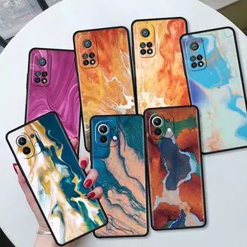 Marble Art Aesthetics Funda Case For Xiaomi Mi 11 Lite 5G NE 11T Pro 10T 9T Note 10 12 12X 12S Ultra Soft Silicone Phone Cover Mi Note 10 Lite