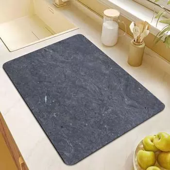 Marble Grain Dish Drying Mat Luxury Countertop Dry Mats Placemats Drain Pad Kitchen Decoration S-style B