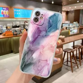 Чехол с мраморным узором для Samsung Galaxy S20 FE S22 S21 Plus Ultra S10 S9 S8 S7 Edge S10E Note 20 10 Lite Мягкие чехлы для телефонов SamsungNote 20 Ultra