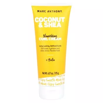 Marc Anthony, 100% кокосовое масло первого отжима и масло ши, крем для вьющихся волос, 5,9 жидких унций (175 мл)
