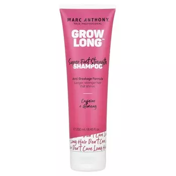 Marc Anthony, Grow Long™, шампунь Extra Strength, кофеин + женьшень, 8,45 жидких унций (250 мл)