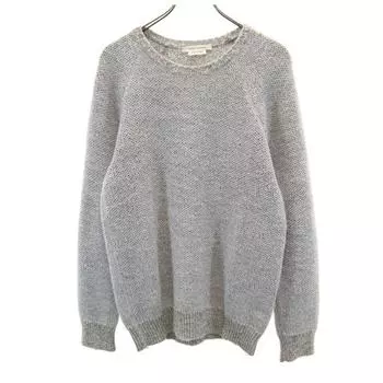 MARC JACOBS 14AW Made in Italy Wool Blend Long sleeve sweater S gray Men s Used