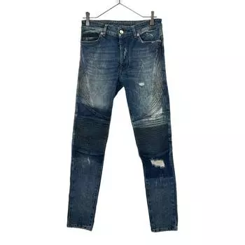 MARCELO BURLON made in Italy Slim denim pants w28 Jeans button fly Men s Used