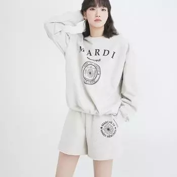 [Mardi mercredi] Толстовка Univ_oatmeal Black